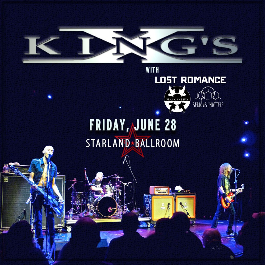 Lost Romance To Open For King’s X At Starland Ballroom Lost Romance